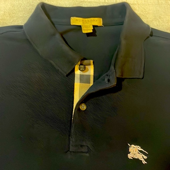 Burberry brit polo navy blue small - Picture 2 of 3
